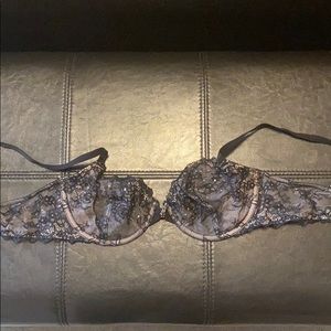 Victoria’s Secret Unlined 34C Sexy Bra Rhinestones